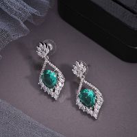 Silver AD Classic Drop Earring