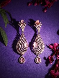 Elevate your style Rose Gold-Plated Drop Earrings