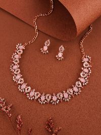 Modern rose gold accessory collection showcasing AD highlights