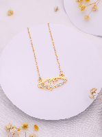 Enduring Love: Gold-Plated Pearl Heart Pendant Necklace