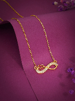 Delicate Bloom: Gold Flower Pendant Necklace (Minimal Chain)