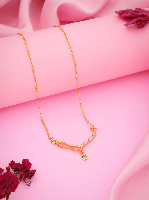 Enduring Elegance: Gold-Plated Pearl Charm Necklace