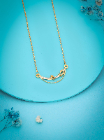 Delicate Dance: Gold-Plated Butterfly Pendant Necklace