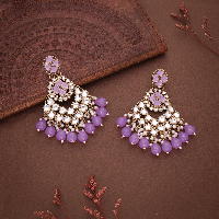 Festive Jhumka Earrings with Kundan & Pearl: Perfect for Weddings & Celebrations