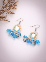 Handcrafted Round Shape Attach Pearl with AD Stone Necklace Set