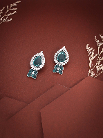 Leafy Bohemian Oxidized Silver Danglers – Artisan Craftwork Leafy Bohemian Oxidized Silver Danglers – Artisan Craftwork
