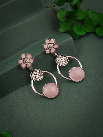 Bold Leaf Design Earrings – Oxidised Silver for Fashionistas Bold Leaf Design Earrings – Oxidised Silver for Fashionistas