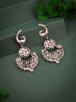 Leaf Motif Oxidized Earrings – Trending Ethnic Style Leaf Motif Oxidized Earrings – Trending Ethnic Style