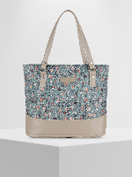 Statement-Making Evening Handbag with Metallic Sheen, Sculpted Handle, and Signature Lock Closure