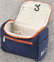 Multifunctional Travel Toiletry Bag with Hanging Hook – Compact & Water-Resistant Organizer Pouch