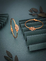 Elegant Gold-Plated Adjustable Kada Bangle - Perfect for Every Occasion Elegant Gold-Plated Adjustable Kada Bangle - Perfect for Every Occasion