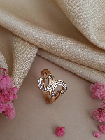 Chic Adjustable Gold Plated Ring for Women & Girls – Trendy Jewelry Accessory Chic Adjustable Gold Plated Ring for Women & Girls – Trendy Jewelry Accessory