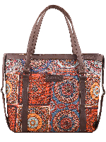 Elegant Designer Handbag for Women with Stylish Patterned Panel Elegant Designer Handbag for Women with Stylish Patterned Panel