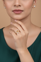 Trendy Flower Shape Diamond Ring for Women | Elegant Daily Wear Ring