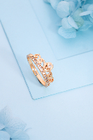 Premium Adjustable Ring for Women – Stylish Open Ring with Smooth Finish Ideal for Party Wear