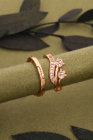 Trendy Adjustable Ring for Girls – Open Size Fashion Ring with Elegant Finish Perfect for Daily Wear