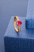 Modern Adjustable Ring for Girls – Elegant Open Size Ring with Minimal Design Perfect for Casual