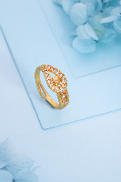 Elegant Adjustable Ring for Girls – Modern Open Ring with Premium Look Perfect for Daily Wear