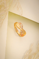 Modern Adjustable Ring for Girls – Elegant Open Size Ring with Minimal Design Perfect for Casual