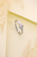 Classic Adjustable Ring for Women – Adjustable Finger Ring with Beautiful Finish Ideal for Daily