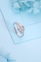 Elegant Adjustable Ring for Women – Adjustable Open Ring with Premium Finish Perfect for Party Wear