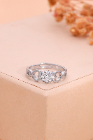 Trendy Adjustable Ring for Girls – Open Size Fashion Ring with Elegant Finish Perfect for Daily Wear