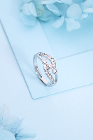 Elegant Adjustable Ring for Women – Adjustable Open Ring with Premium Finish Perfect for Party Wear